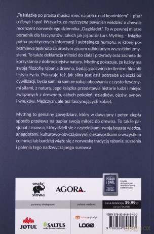 Porąb i spal. Wszystko co mężczyzna powinien wiedzieć o drewnie - Lars Mytting [KSIĄŻKA]