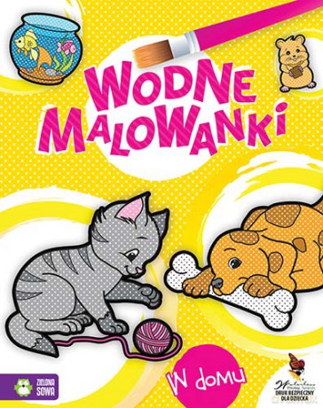 W domu. Wodne malowanki [KSIĄŻKA]