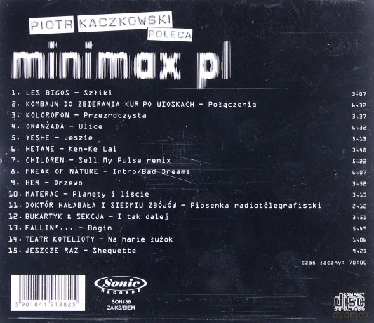 Minimax Pl (Piotr Kaczkowski) [CD]