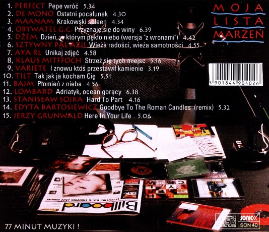 Marek Niedżwiecki: Moja Lista Marzeń [CD]