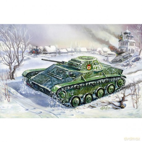 ZVEZDA T60 Soviet lght tank