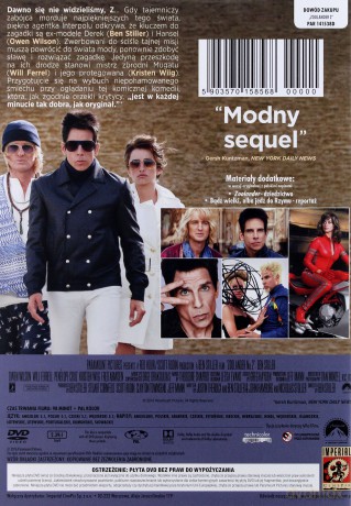 Zoolander 2 [DVD]