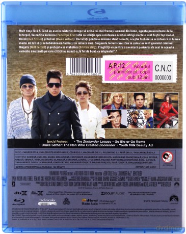 Zoolander 2 [Blu-Ray]