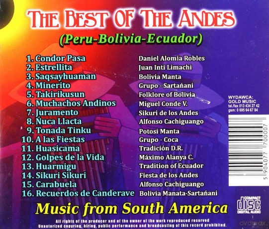 The best of Andes Vol.3 [CD]