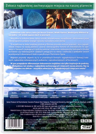 Najpiękniejsze Miejsca Świata (BBC) [DVD]