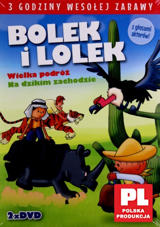 Bolek i Lolek: Wielka podróż + Na Dzikim Zachodzie [BOX] [2DVD]