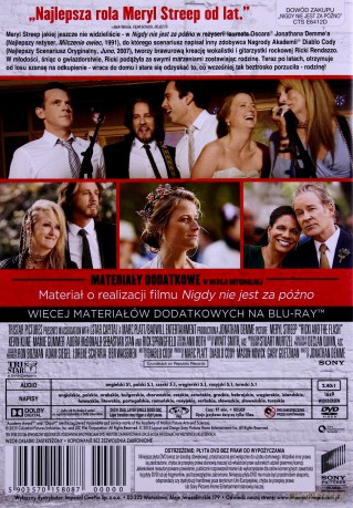 Nigdy nie jest za późno [DVD]