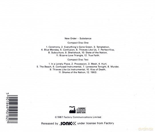 New Order: Substance [2CD]