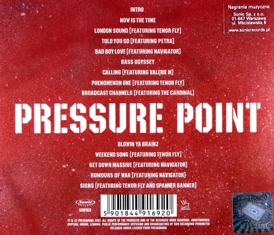 Freestylers: Pressure Point [CD]