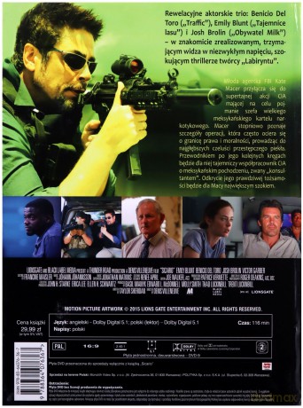 Sicario (booklet) [DVD]
