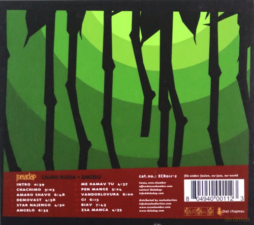 Deladap: Cigani Ruzsa+Angelo [CD]