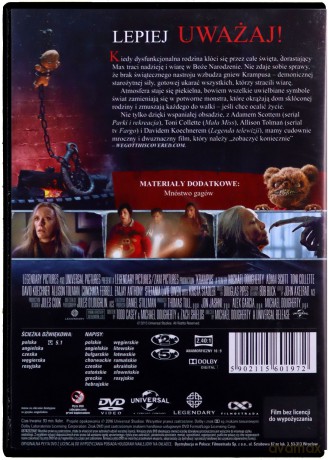 Krampus. Duch Świąt [DVD]