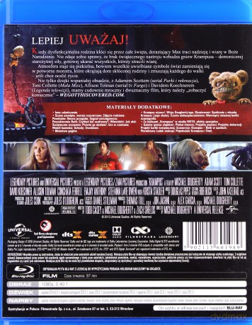 Krampus. Duch Świąt [Blu-Ray]