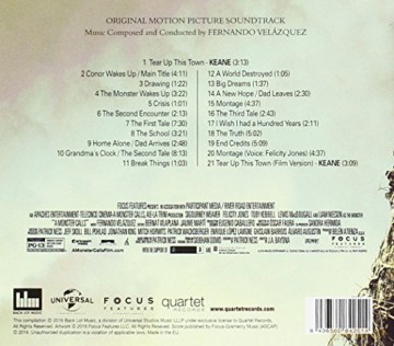 A Monster Calls soundtrack (Siedem Minut Po Północy)  [CD]