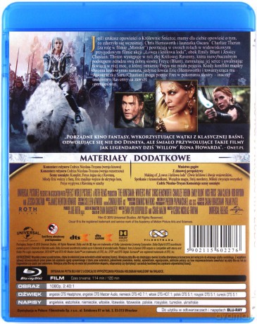 Łowca i Królowa Lodu [Blu-Ray]