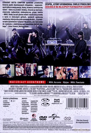 Straight Outta Compton [DVD]