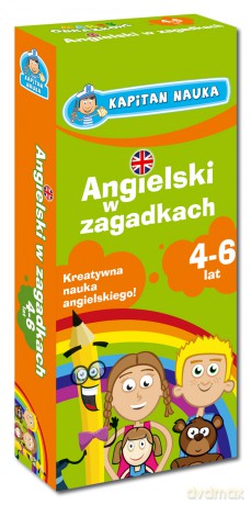 Angielski w zagadkach 4-6 karty dla dzieci [KSIĄŻKA]