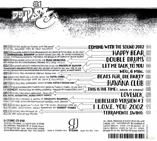 Dj Dsl: #1 [CD]