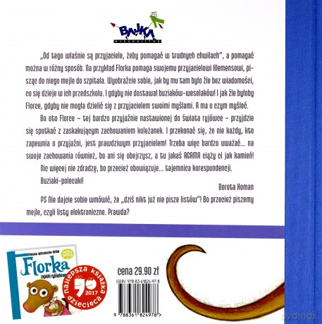 Mejle do Klemensa Florka - Roksana Jędrzejewska - Wróbel (twarda) [KSIĄŻKA]