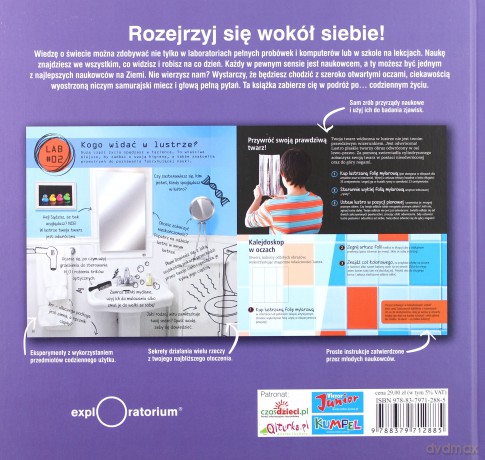 Młody naukowiec i zdumiewające eksperymenty (twarda) [KSIĄŻKA]