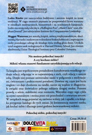 Pokochaj siebie a nawet innych. Sprawdzone metody na zdrowe relacje - Lodro Rinzler, Meggan Watterson [KSIĄŻKA]