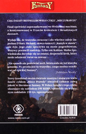 Serce wojny. Miecz prawdy - Terry Goodkind [KSIĄŻKA]