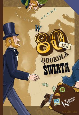 W 80 dni dookoła świata - Juliusz Verne [KSIĄŻKA]