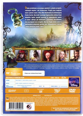 Alicja po Drugiej Stronie Lustra (Disney) [DVD]