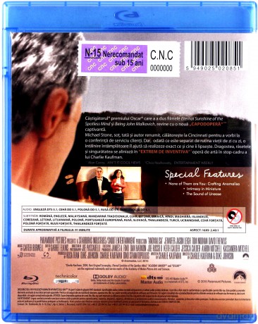 Anomalisa [Blu-Ray]