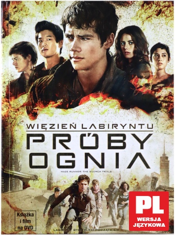 Więzień labiryntu: Próby ognia (booklet) [DVD]