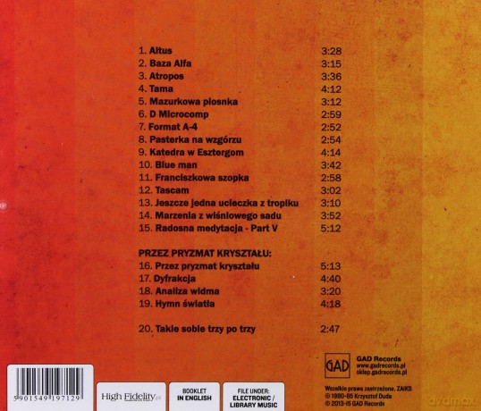 Krzysztof Duda: Altus [CD]