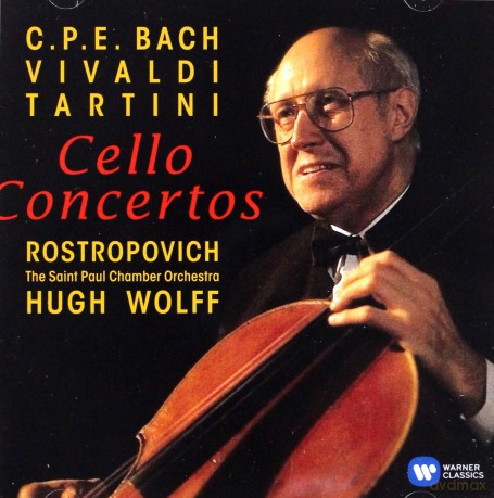 Mstislav Rostropovitsch: Baroque Cello Concertos [CD]
