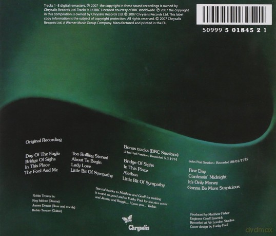 Robin Trower: Bridge Of Sighs [CD]