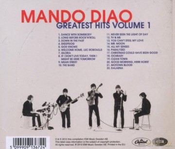 Mando Diao: Greatest Hits Volume 1 [CD]