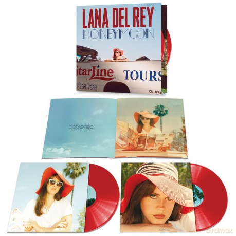 Lana Del Rey: Honeymoon (RED Vinyl) (Limited) [2xWinyl]