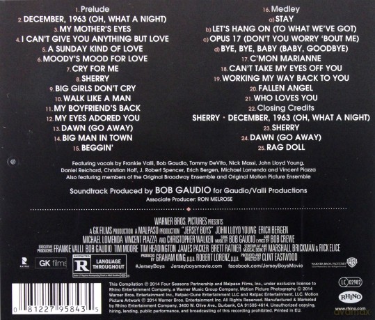 Jersey Boy soundtrack [CD]