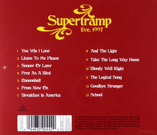Supertramp: Live [CD]