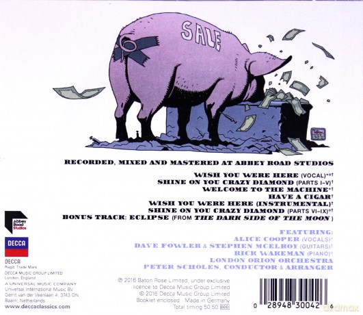 Pink Floyd's Wish You Were Here Symphonic (PL) [CD]