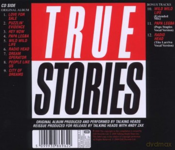 Talking Heads: True Stories [CD]
