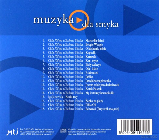 Muzyka - dla smyka [CD]