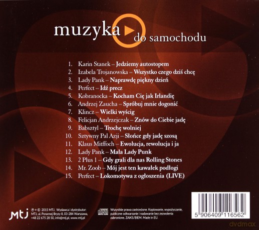 Muzyka - do samochodu [CD]