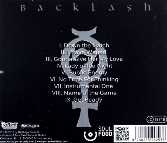 Backlash: Backlash [CD]