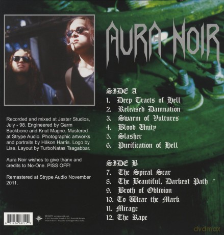 Aura Noir: Deep Tracts Of Hell [Winyl]