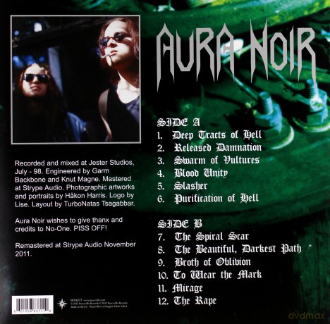 Aura Noir: Deep Tracts Of Hell [Winyl]