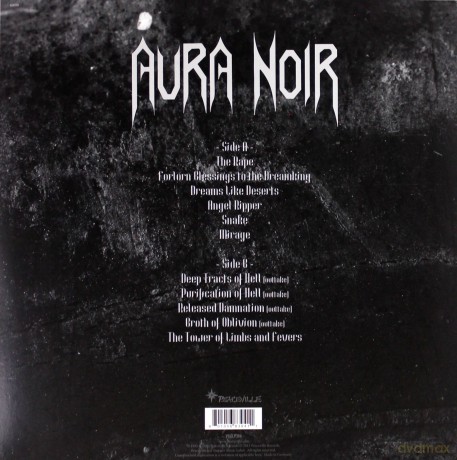 Aura Noir: Dreams Like Deserts [Winyl]
