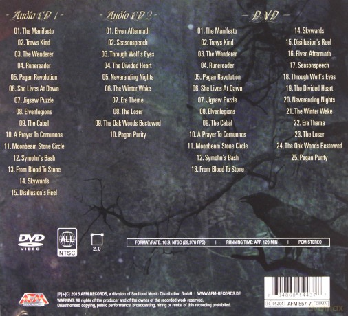 Elvenking: The Night Of Nights (digipack) [2CD]+[DVD]