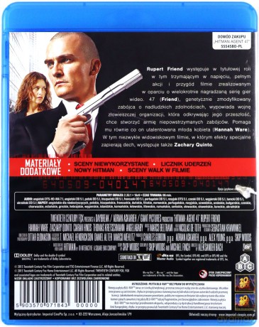 Hitman: Agent 47 [Blu-Ray]