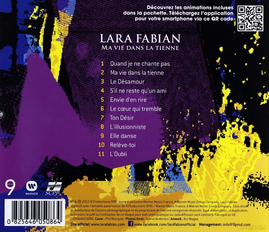 Lara Fabian: Ma Vie Dans La Tienne [CD]