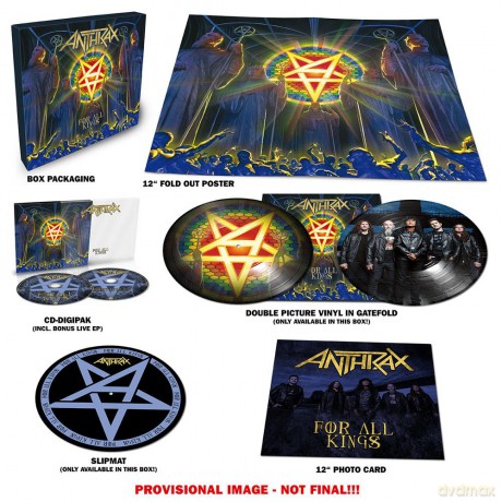 Anthrax: For All Kings [BOX] [2xWinyl]+[2CD]+[GADŻET]