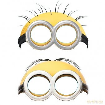 Minionki Maski na Twarz (6 sztuk) [ZABAWKA]